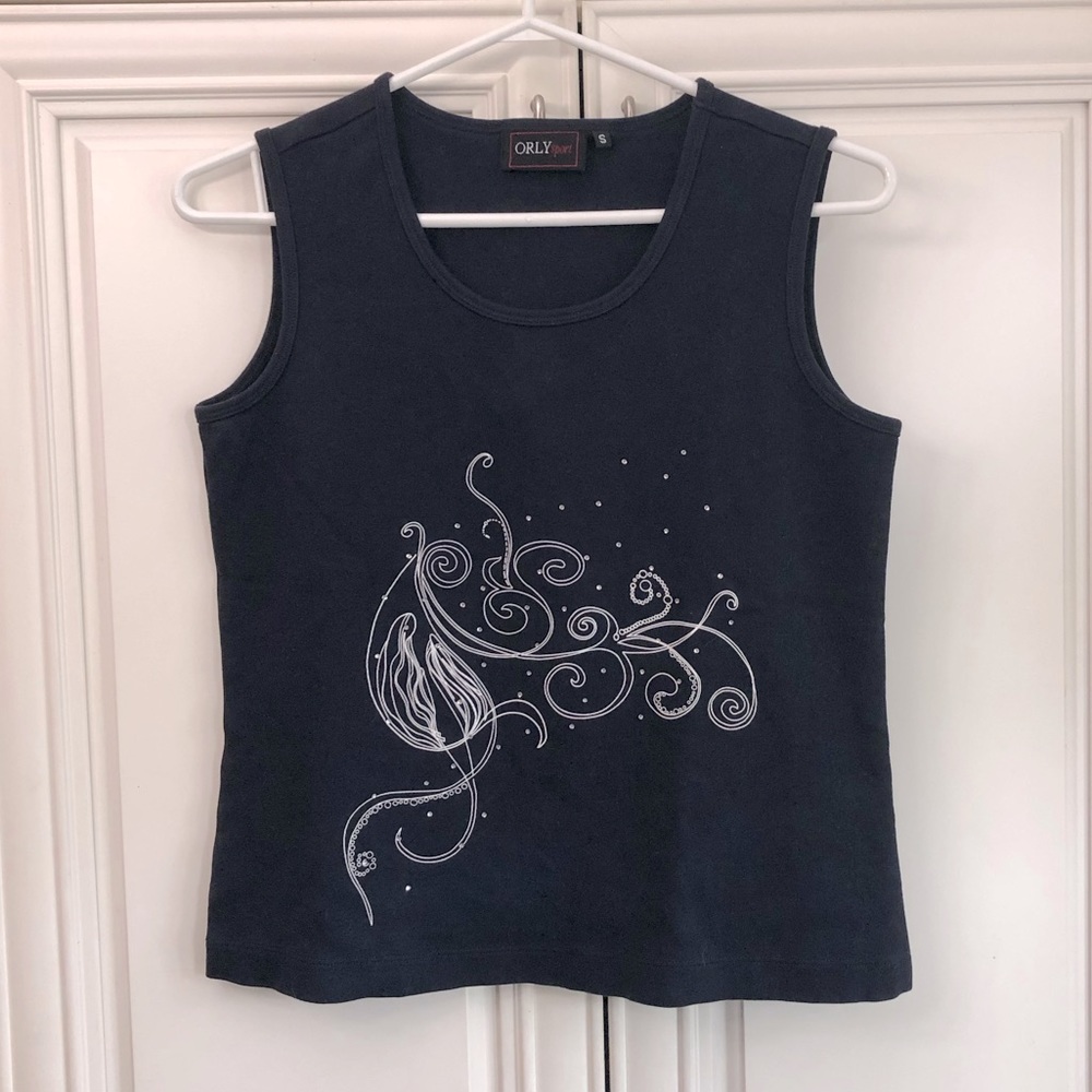 Orly sport crop women’s tank
